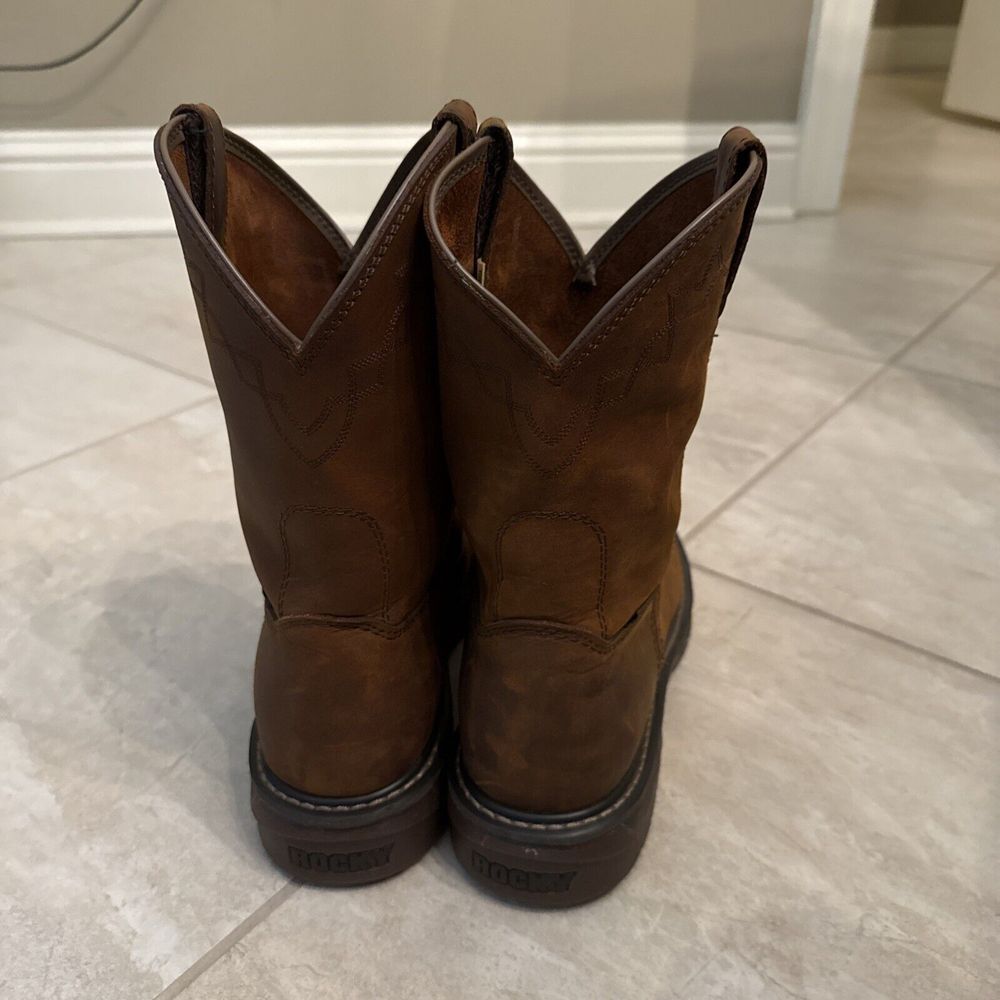 Rocky Original Ride‎ Roper Western Boot - Picture 3 of 7